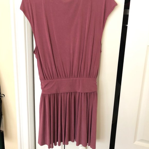 Free People Mauve Pink V-Neck Dress - Picture 5 of 10